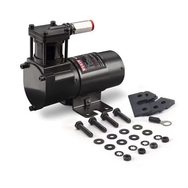 98C Stealth Black Compressor Kit wOmega Sytle Mounting Bracket 12V, 10 Duty, IP54, Viair, Mfr#: 91